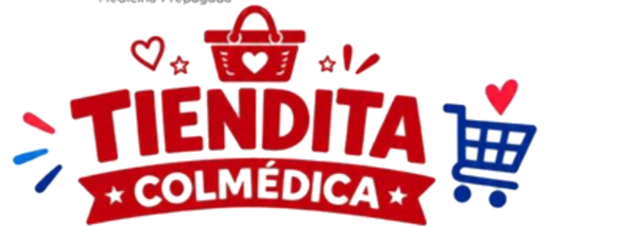 Logo completo Tiendita Colmédica con fondo transparente
